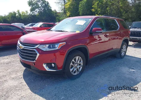 2020 Chevrolet Traverse Fwd Lt Cloth из США, поврежденный, VIN 1GNERGKW5LJ284883